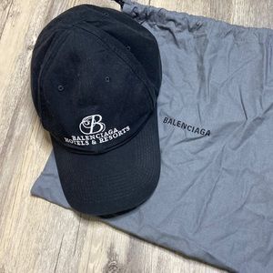 Balenciaga Hotels & Resorts Logo Baseball Cap